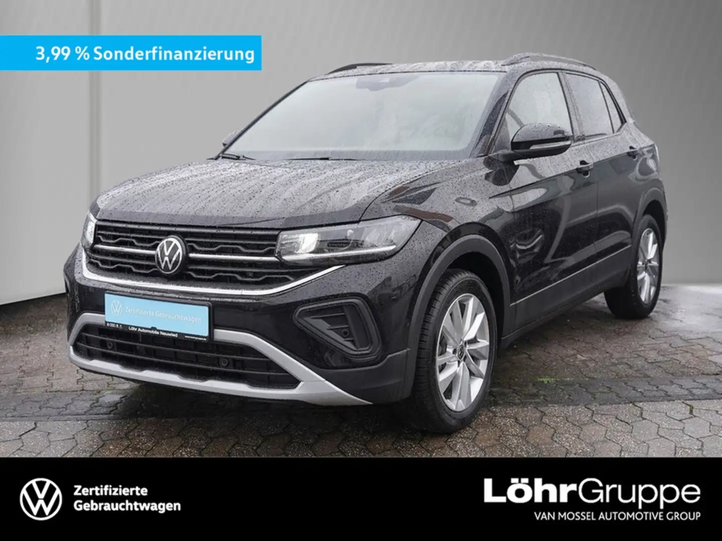 Volkswagen T-Cross 1.0 TSI DSG GOAL + /LED/AHK/Navi/ACC/DAB Noir - 1