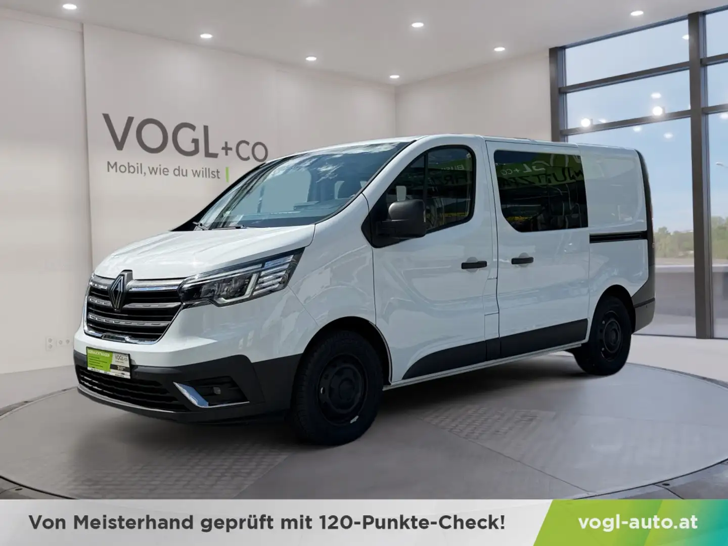Renault TRAFIC LKW Doppelkabine Kastenwagen L1H1 2,8t dCi Weiß - 1