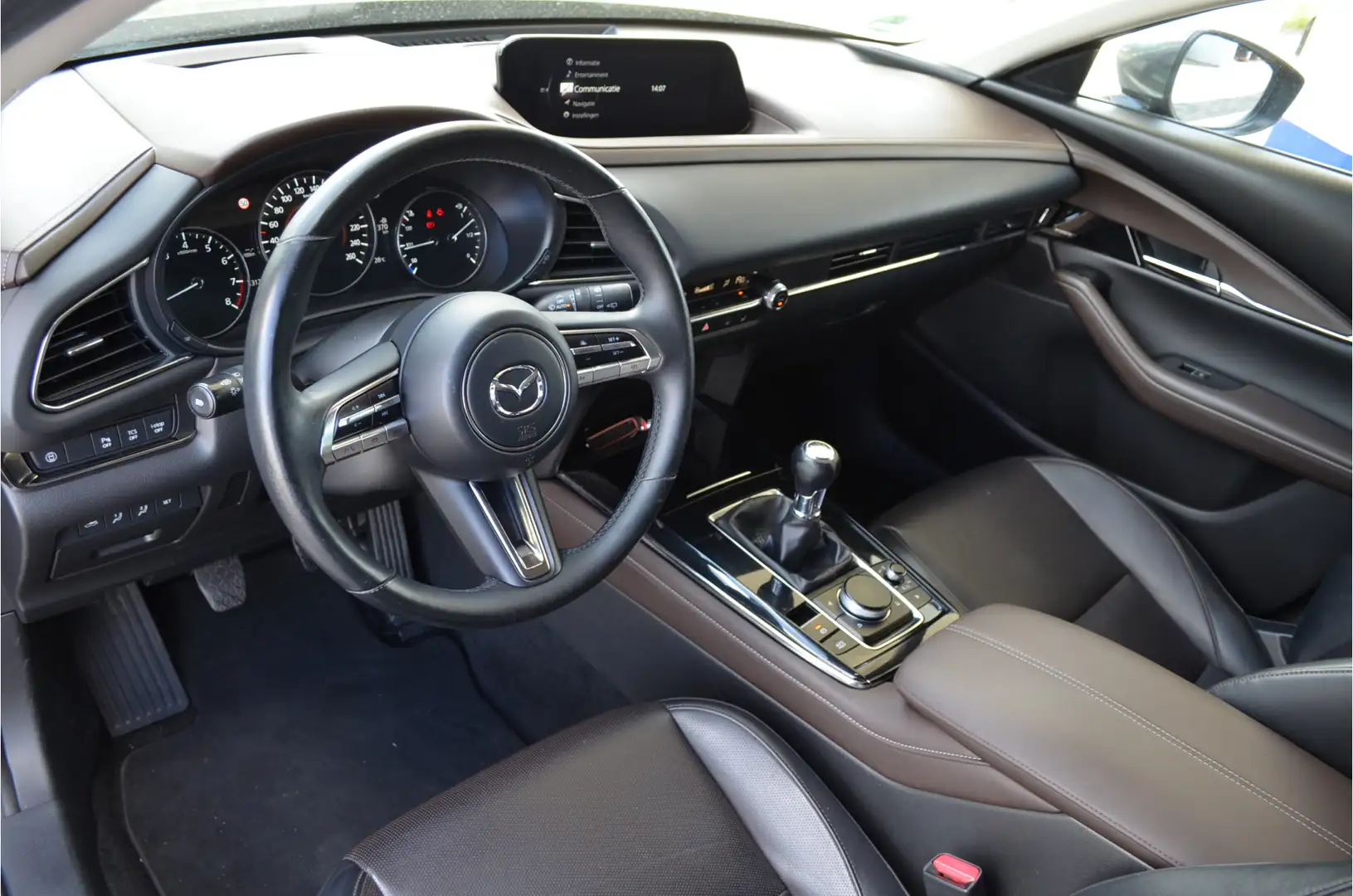 Mazda CX-30 2.0 e-SkyActiv-X M Hybrid Luxury BOSE | Memory sto Grijs - 2