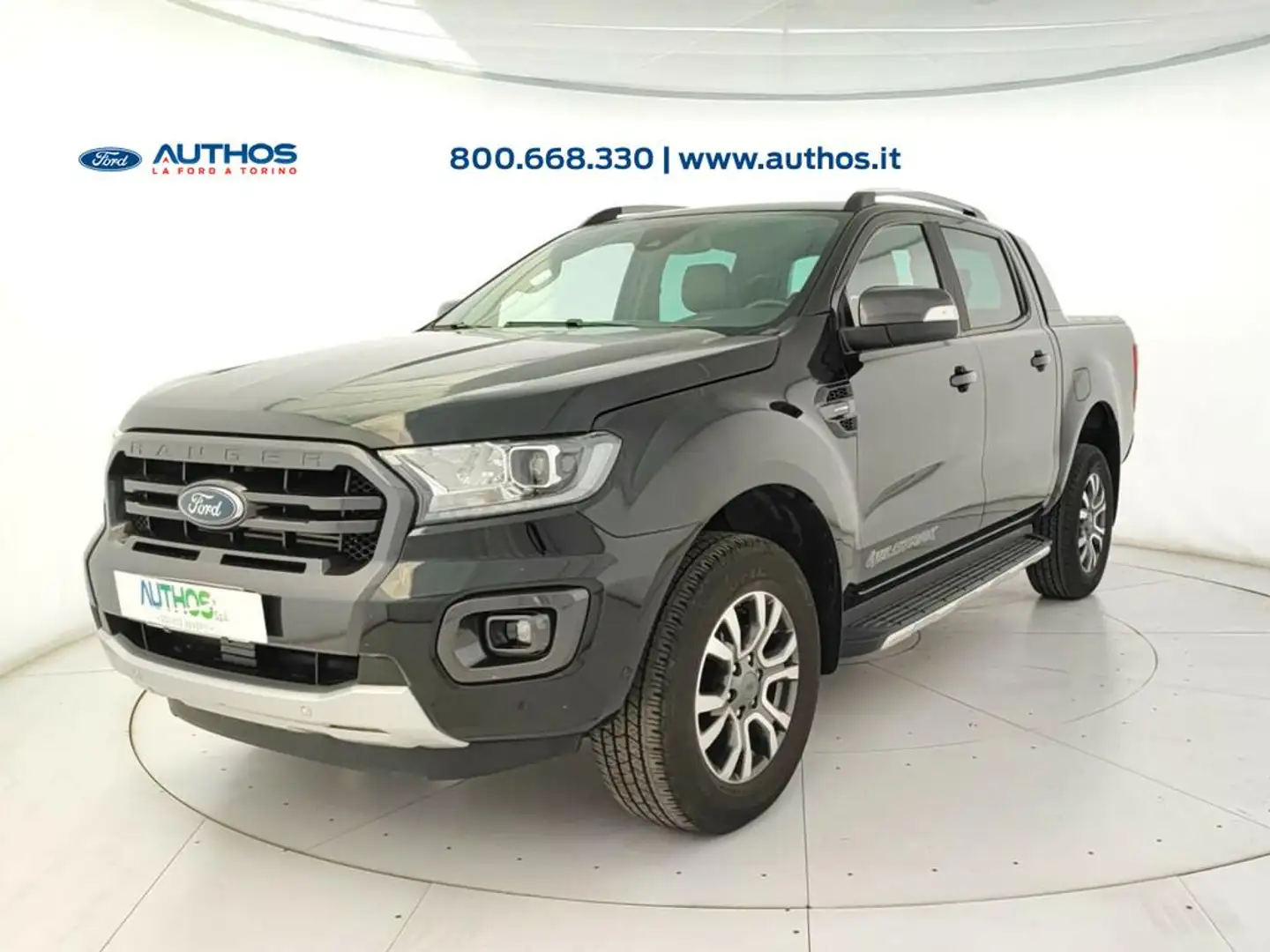Ford Ranger 2.0 ecoblue double cab Wildtrack 213cv auto Nero - 1