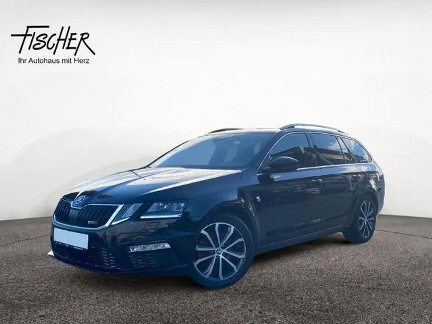 Skoda Octavia 2.0 TDI RS 4x4 ACC LED AHK DAB FLA NAV Schwarz - 1