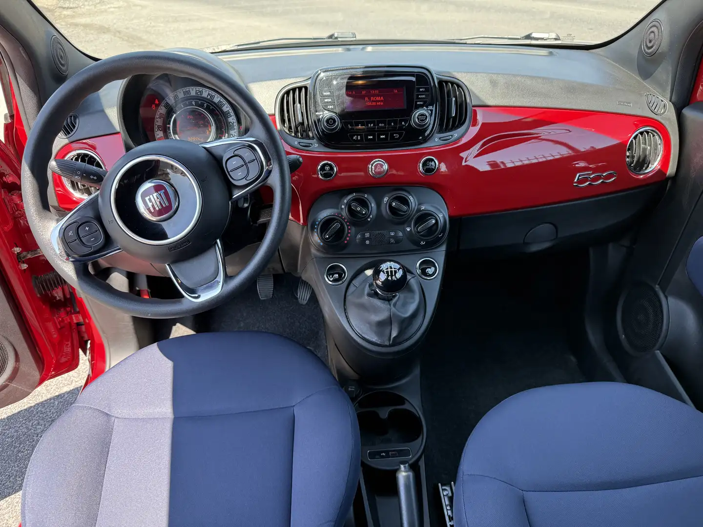 Fiat 500 1.0 hybrid Cult 70cv Uff Fiat Aziendale Rojo - 2
