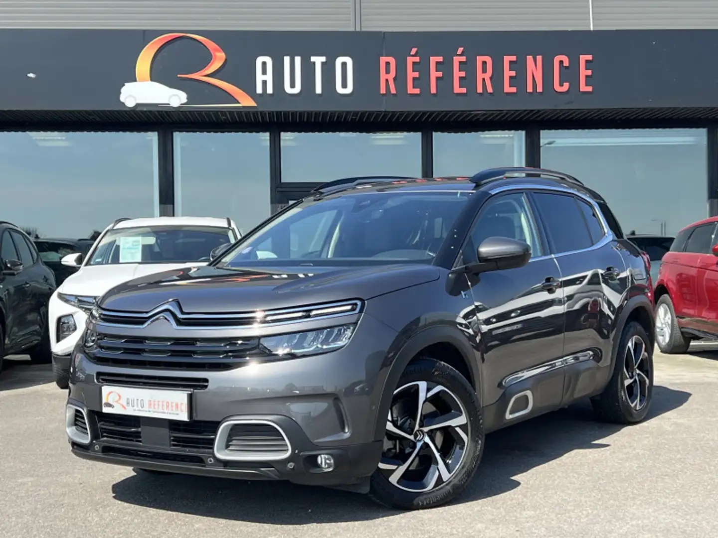 Citroen C5 Aircross HYBRID RECHARGEABLE 225CH SHINE E-EAT8 / 1ERE MAIN Gris - 1