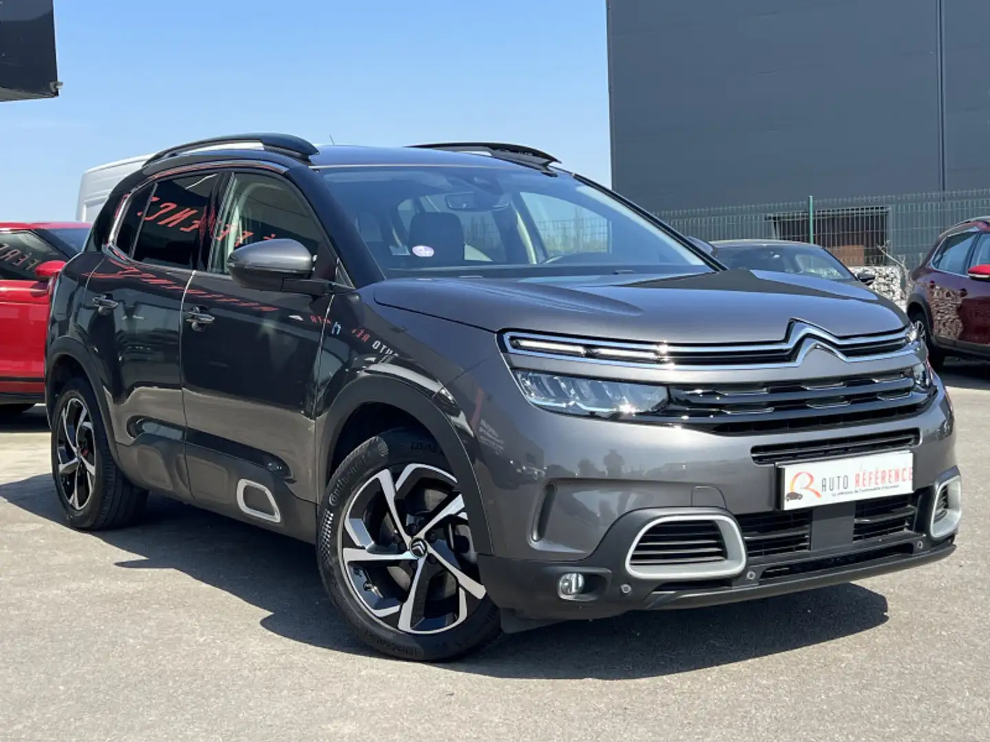 Citroen C5 Aircross HYBRID RECHARGEABLE 225CH SHINE E-EAT8 / 1ERE MAIN Gris - 2