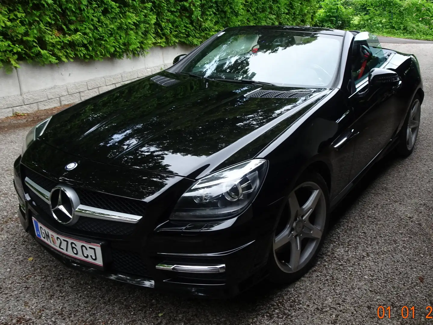 Mercedes-Benz SLK 200 Roadster, Blue Efficiency, AMG Ausstattung Schwarz - 1