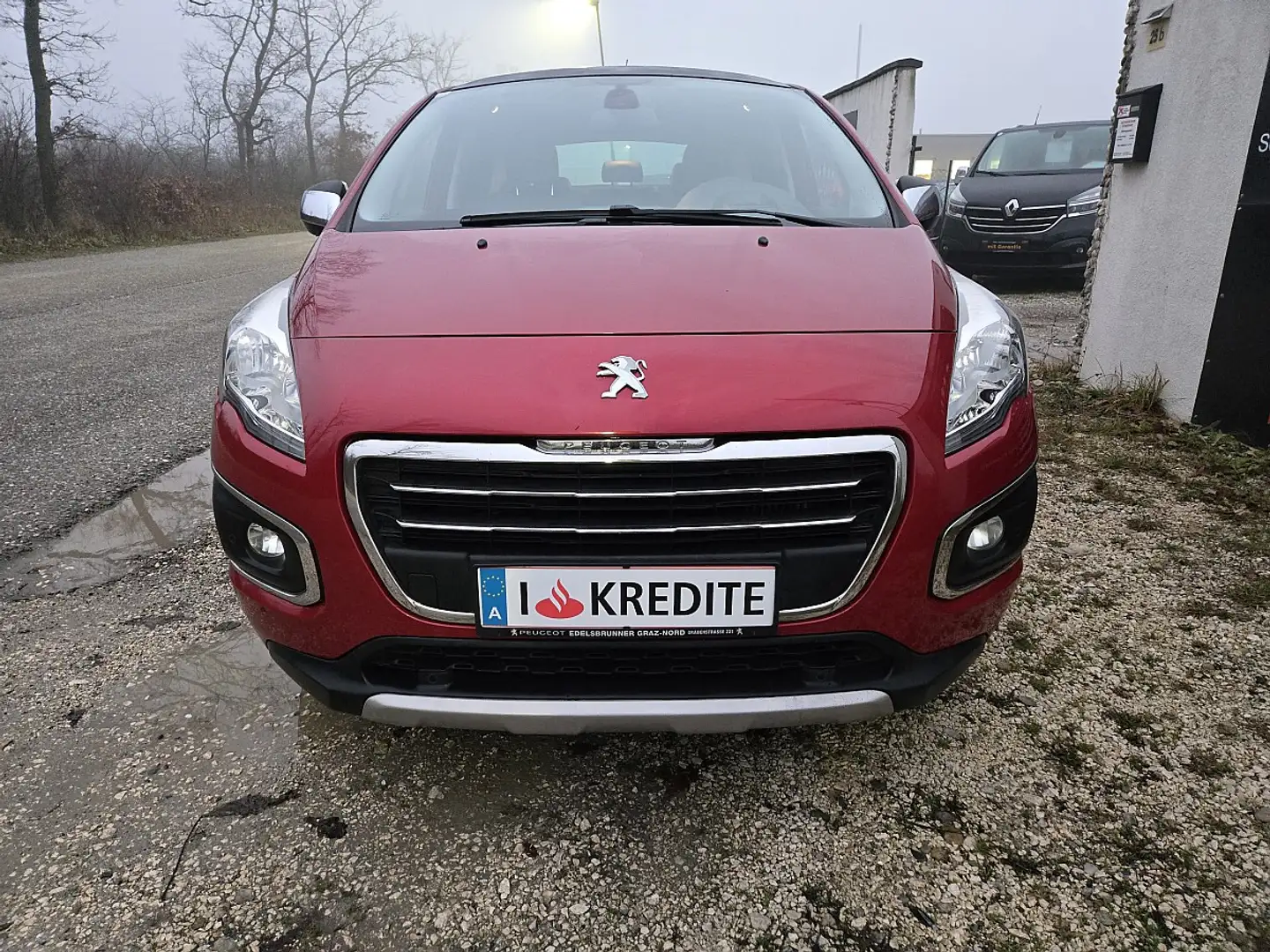 Peugeot 3008 2,0 HDi 160 FAP Allure Tiptronic Aut *Eintaus... Rot - 2