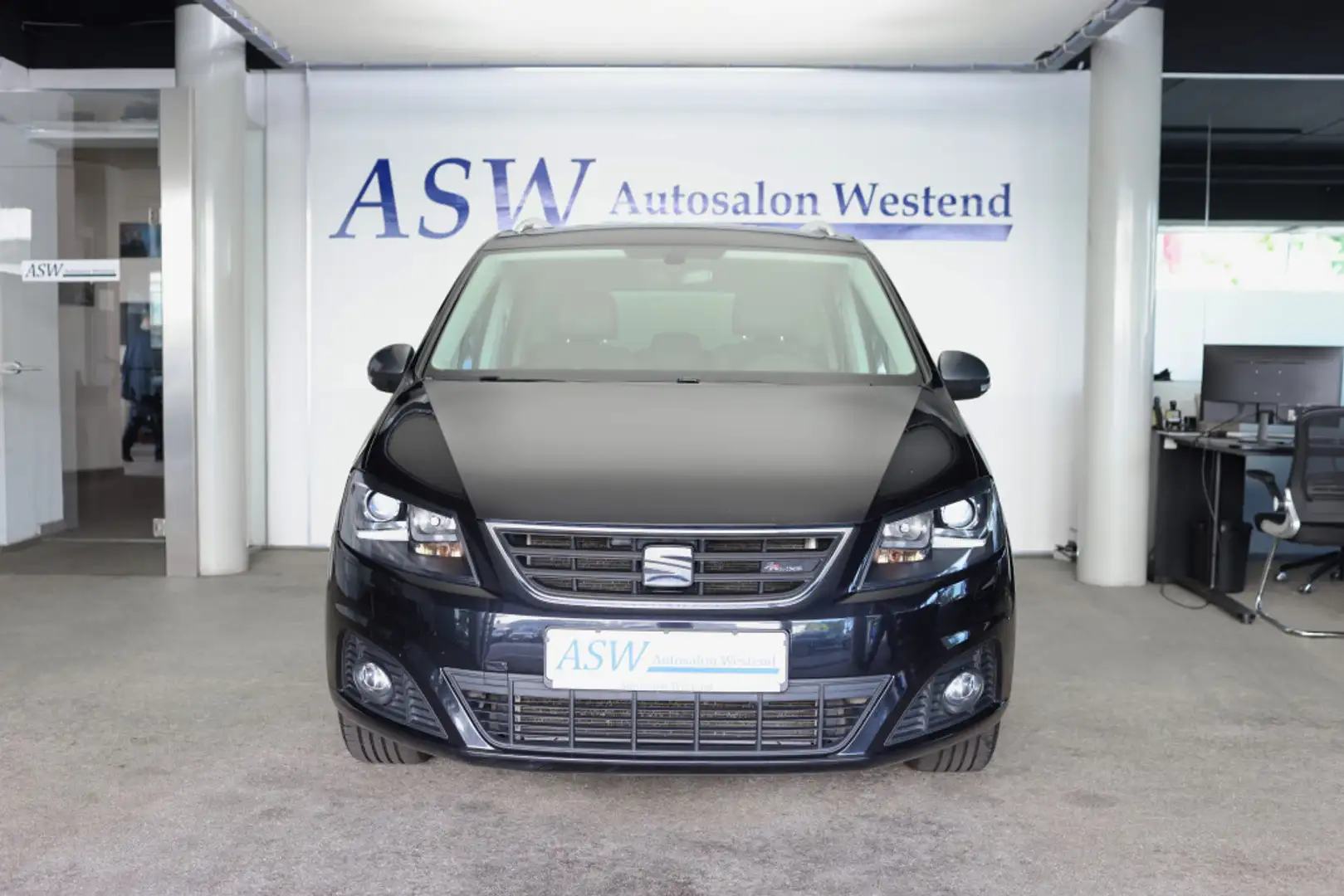 SEAT Alhambra 2,0 TDI 4DRIVE FR-LINE 7-SITZER Czarny - 2