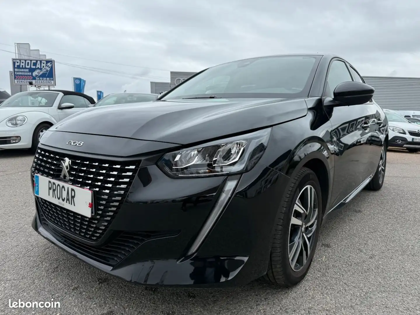 Peugeot 208 1.6 bluehdi 100 allure tva Noir - 1