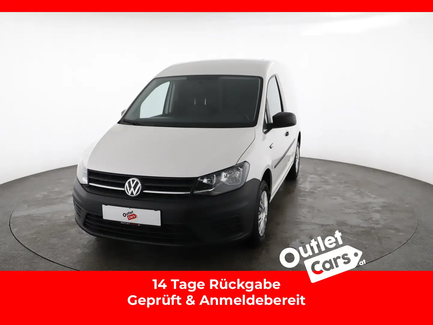 Volkswagen Caddy Kastenwagen TDI Weiß - 1