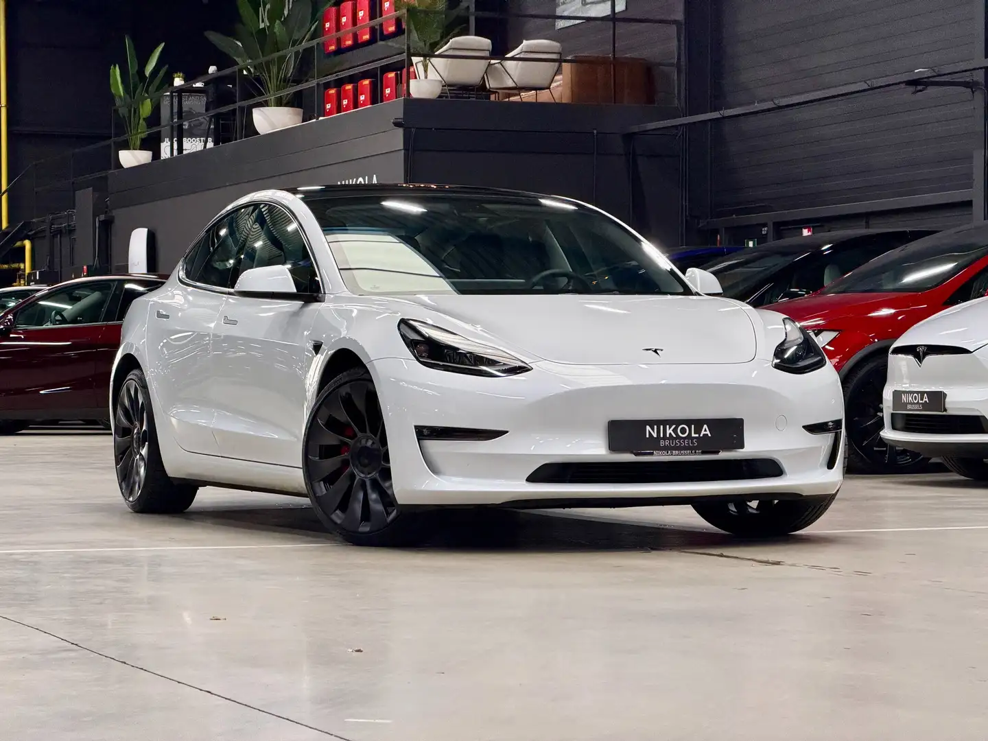 Tesla Model 3 PERFORMANCE - FACELIFT - ENHANCED AP - 20" WHEELS Blanc - 1