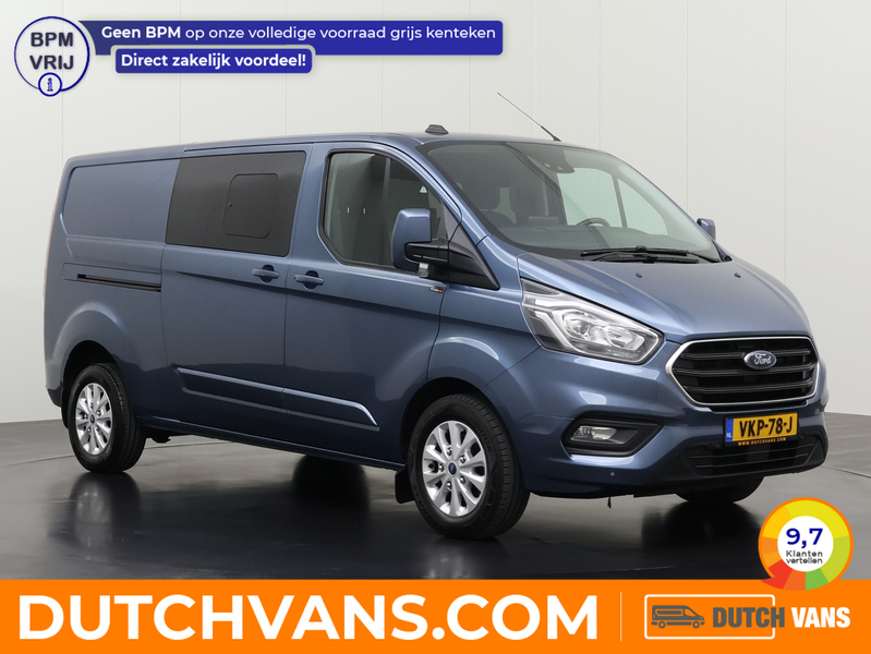 Ford Transit Custom 2.0TDCI 170PK Automaat Lang Limited Dubbele Cabine