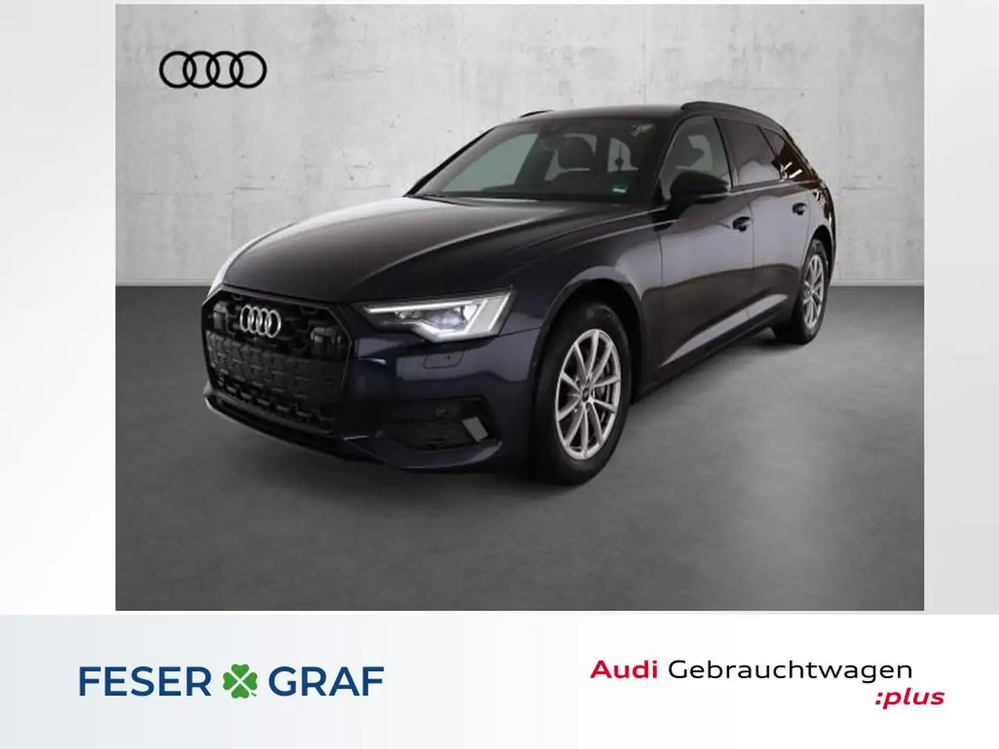 Audi A6 Av. 40 TDI sport qu. - KAMERA - MATRIX - ACC Blau - 1
