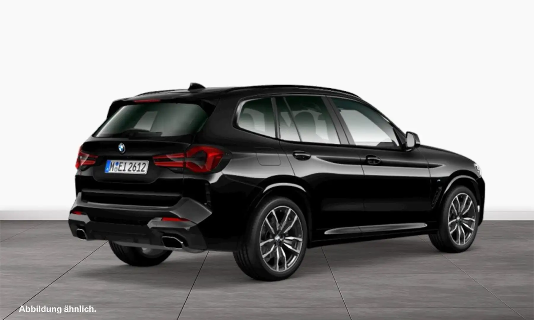 BMW X3 xDrive20d M Sport/ PanoDach/ DrivAss/ ParkAss/ HiF Schwarz - 2
