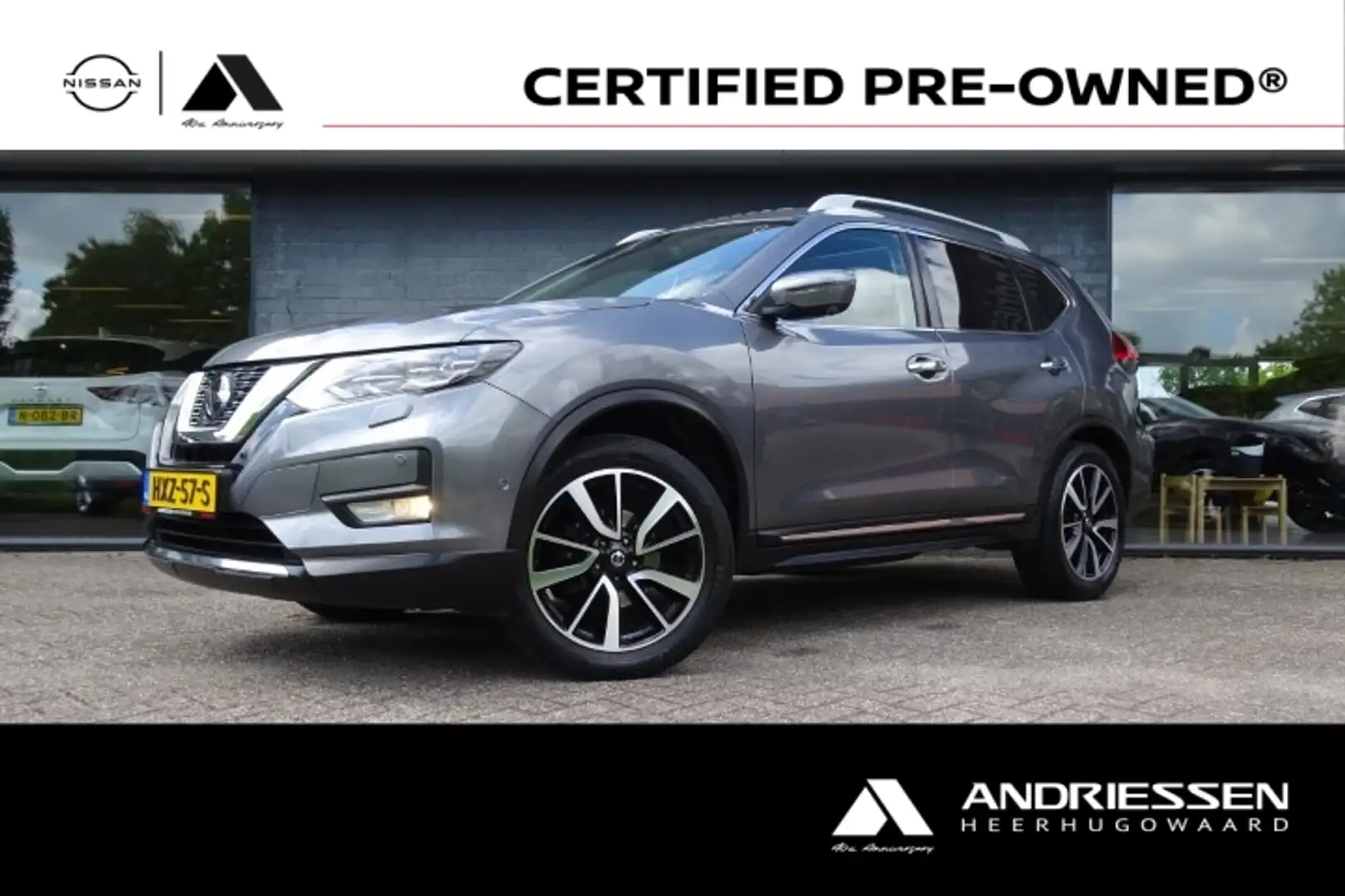 Nissan X-Trail 1.3 DIG-T 160pk EVAPO DCT Tekna Grijs - 1