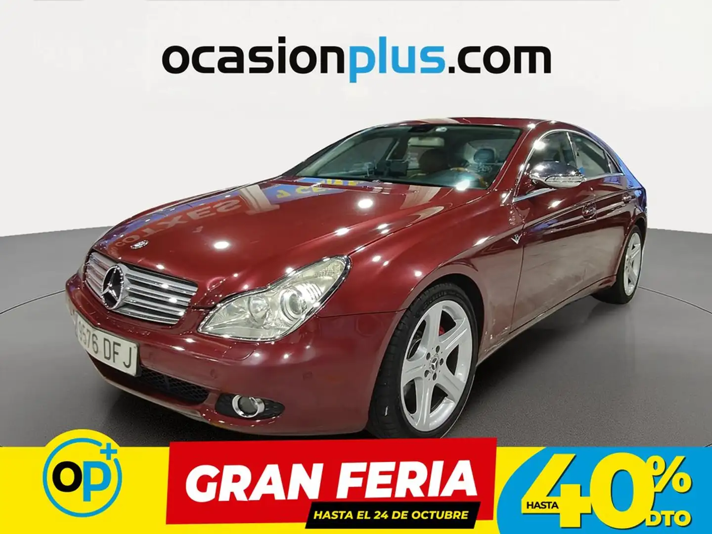 Mercedes-Benz CLS 350 Aut. Rojo - 1