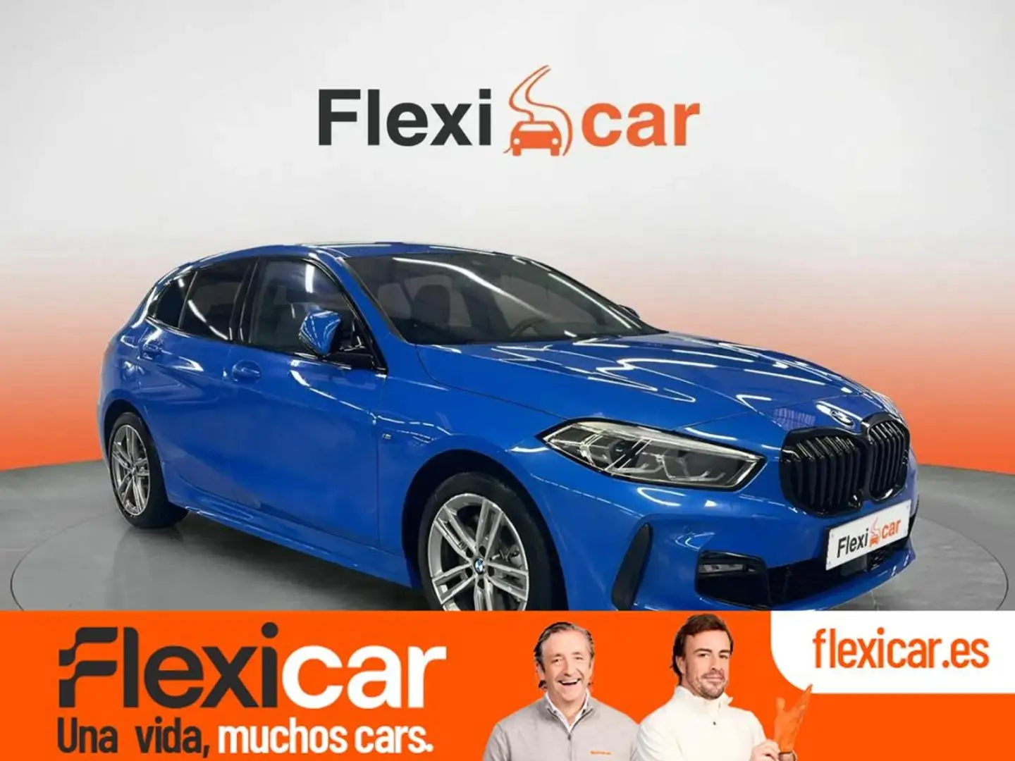BMW 120 120d Bleu - 1