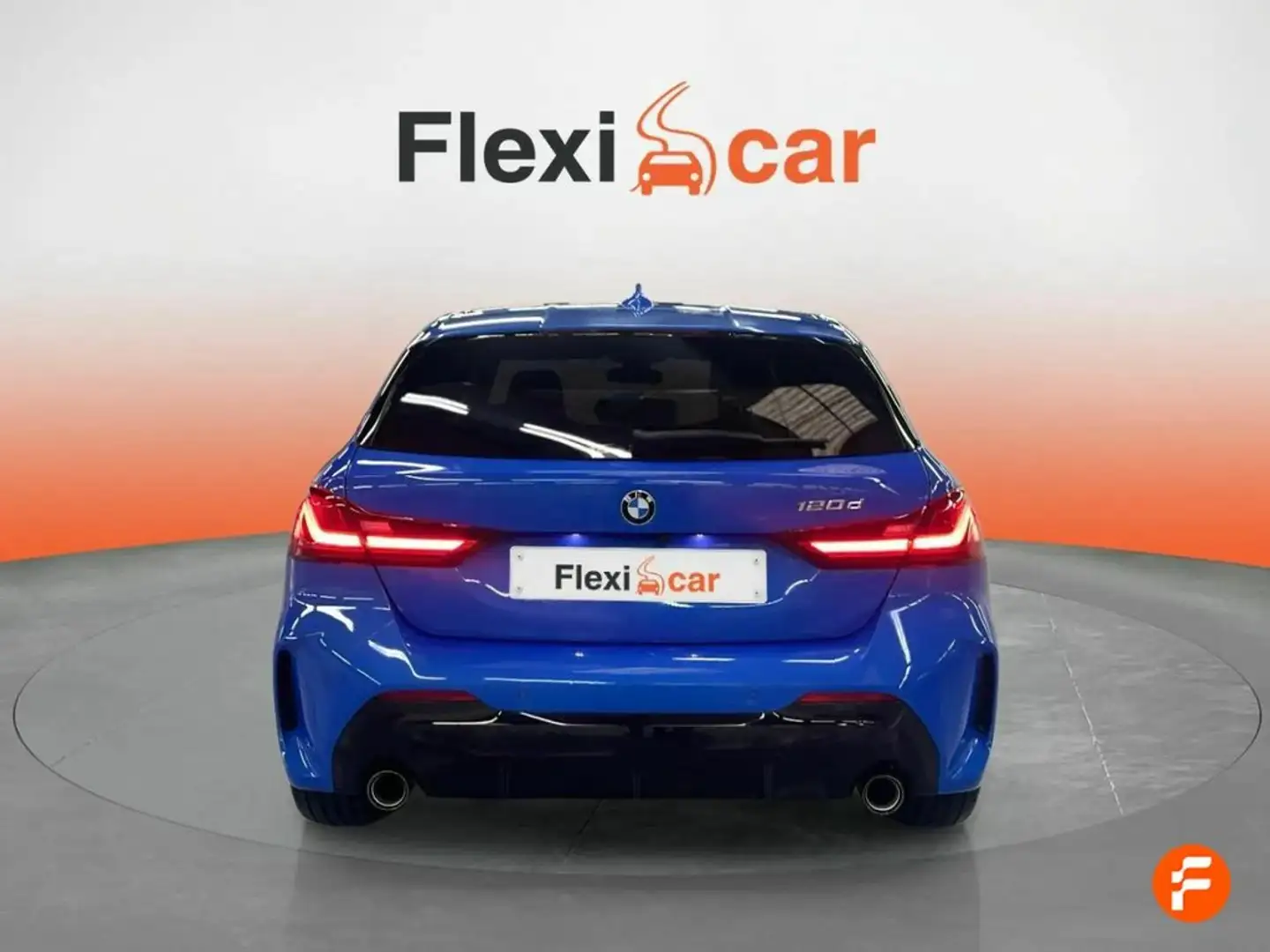 BMW 120 120d Bleu - 2