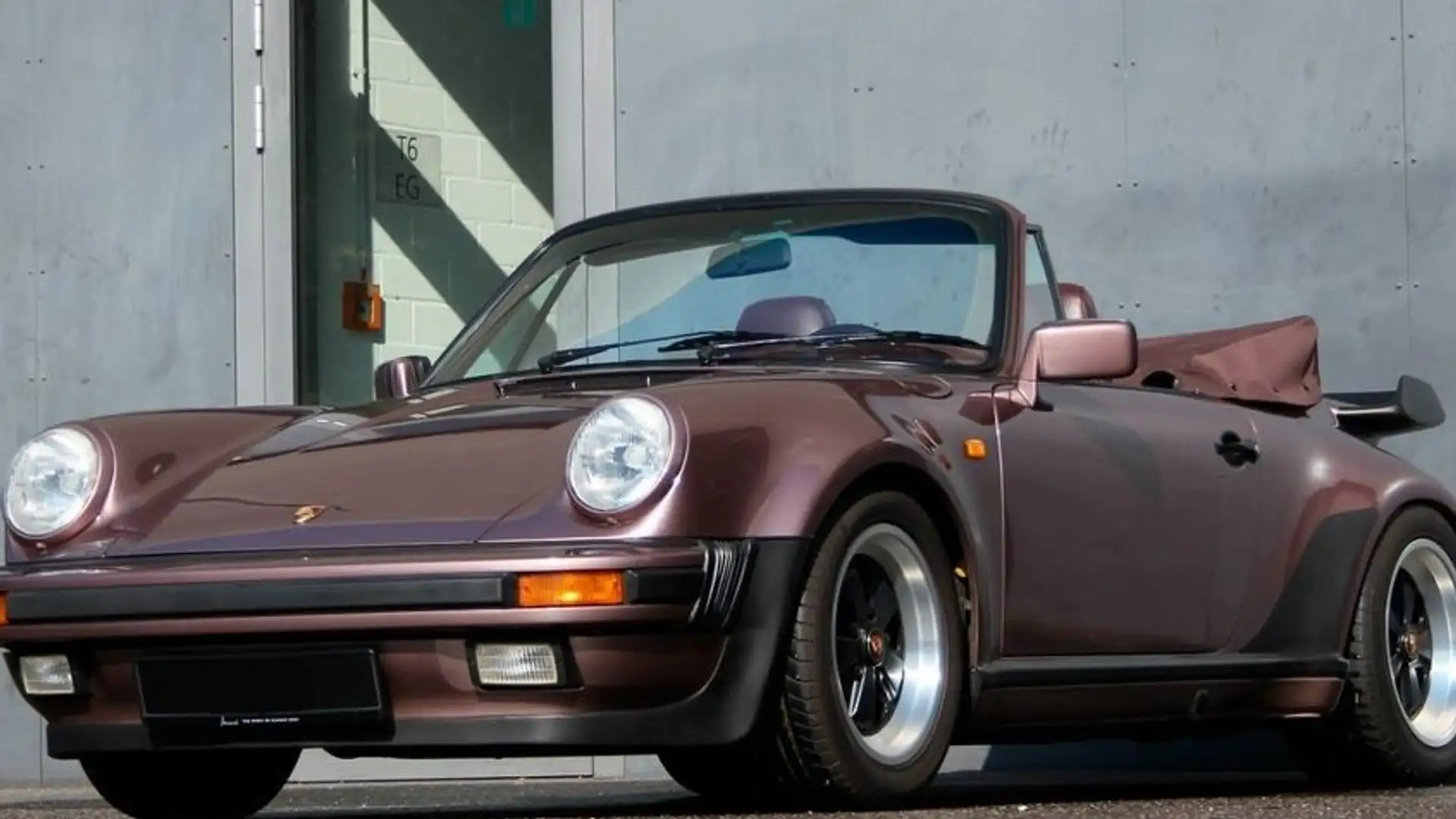 Porsche 930 3.3 Turbo Cabrio Rojo - 2