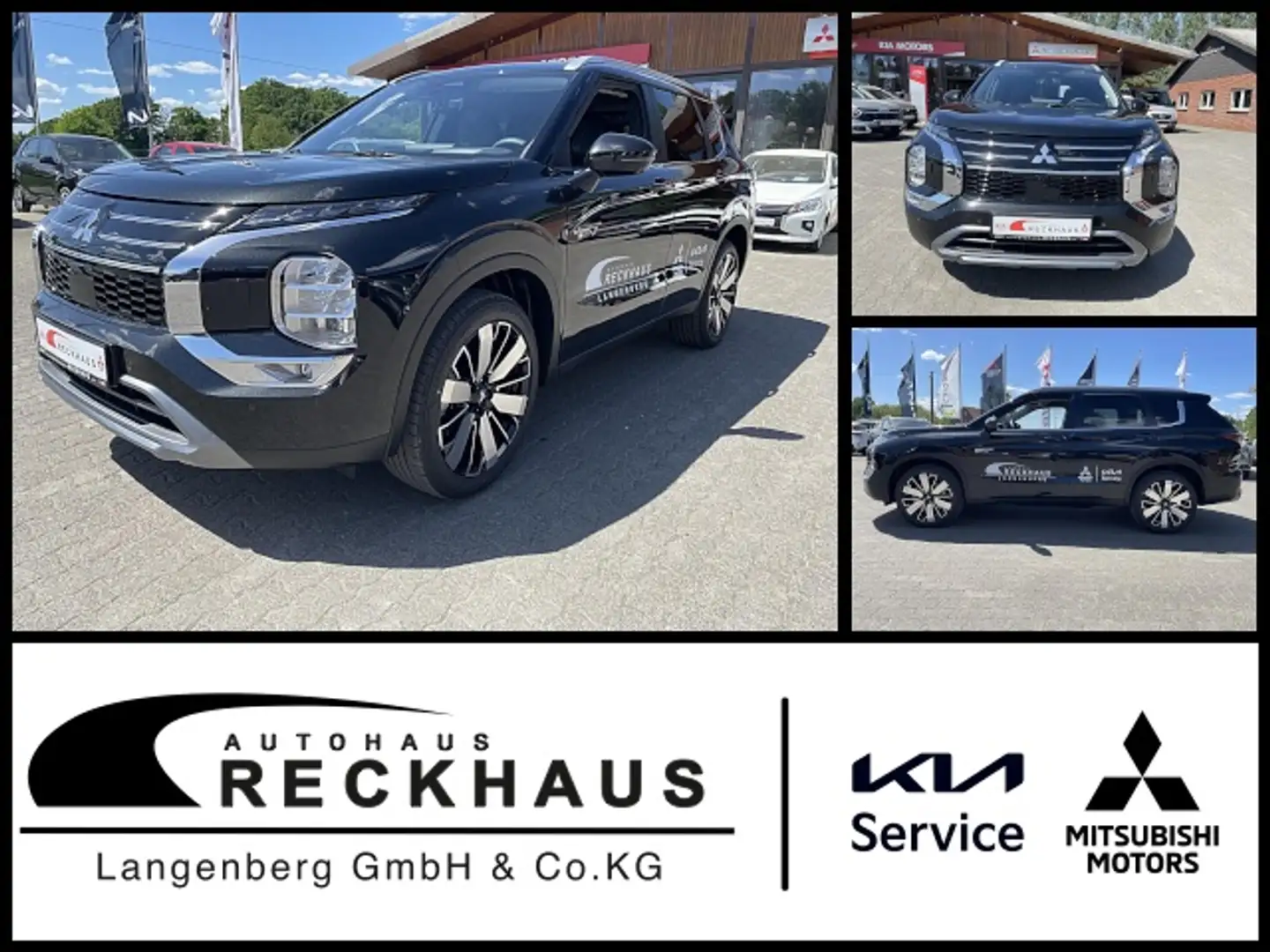 Mitsubishi Outlander Plug-in Hybrid INTRO EDITION 2,4l Klima Navi Schwarz - 1