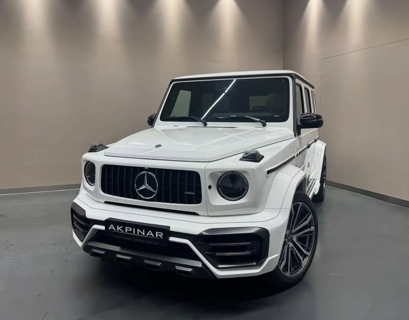Mercedes-Benz G 63 AMG G63 AMG**IMSA BODYKIT*CARBON*NIGHT*FOND-TV** Weiß - 2