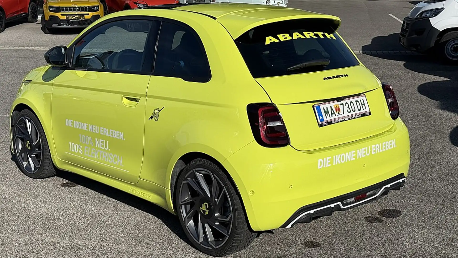 Abarth 500e Turismo Zöld - 2
