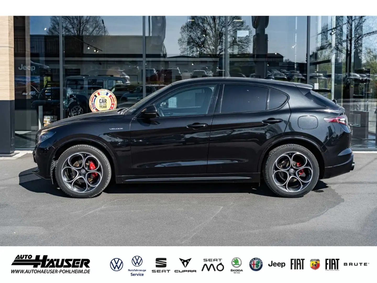 Alfa Romeo Stelvio Veloce MY24 2.2 Diesel AT8 Q4 PREMIUM AUDIO 20''AL Чорний - 2