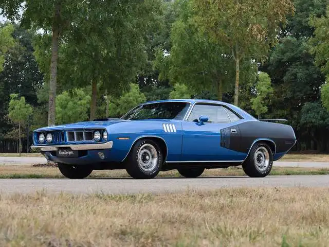 Plymouth Cuda 440-6 / B5 True Blue Metallic / Top Condition