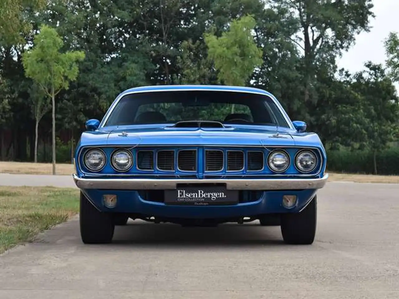 Plymouth Cuda 440-6 / B5 True Blue Metallic / Top Condition, foto 7