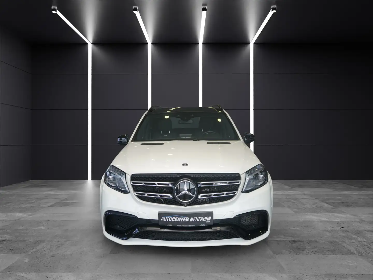 Mercedes-Benz GLS 63 AMG 4Matic+360°KAMERA+PANO+NAVI+TOT WINKEL+AHK+7 SITZ Weiß - 2