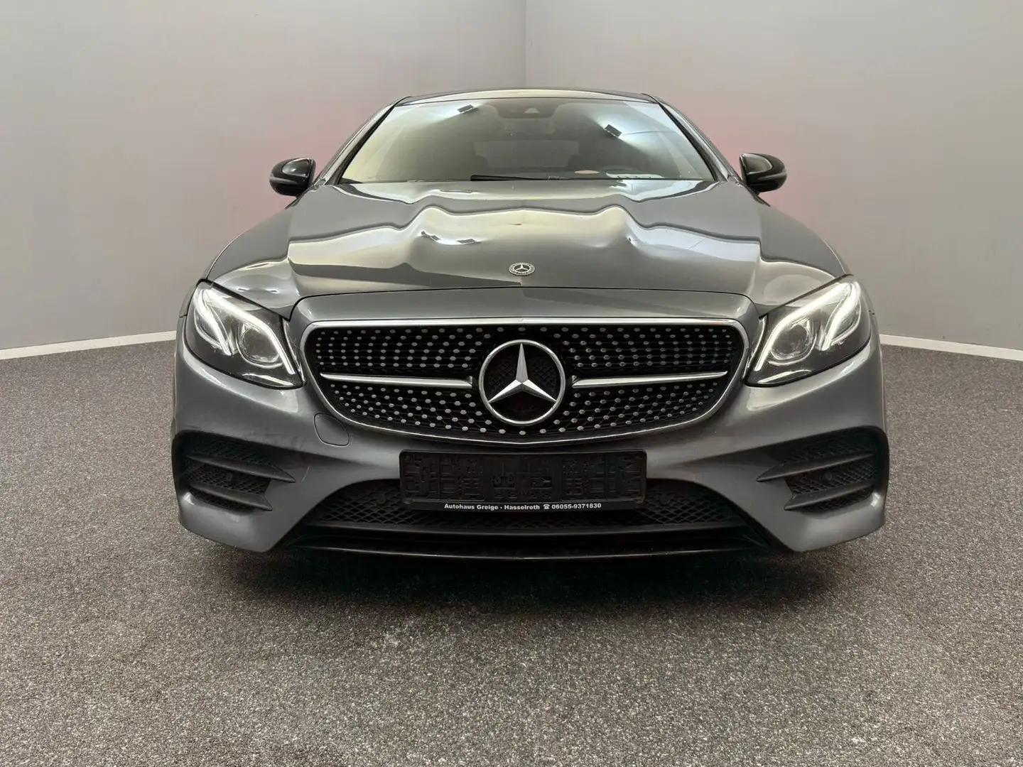 Mercedes-Benz E 400 d 4M Coupe AMG-LINE*PANO*BURME*MBEAM*KAM Gris - 2