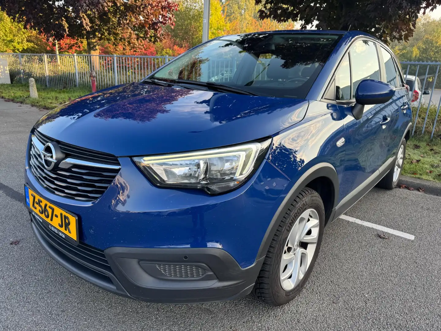 Opel Crossland X 1.2 Turbo 120 Jaar Edition Automaat Clima PDC Bleu - 1