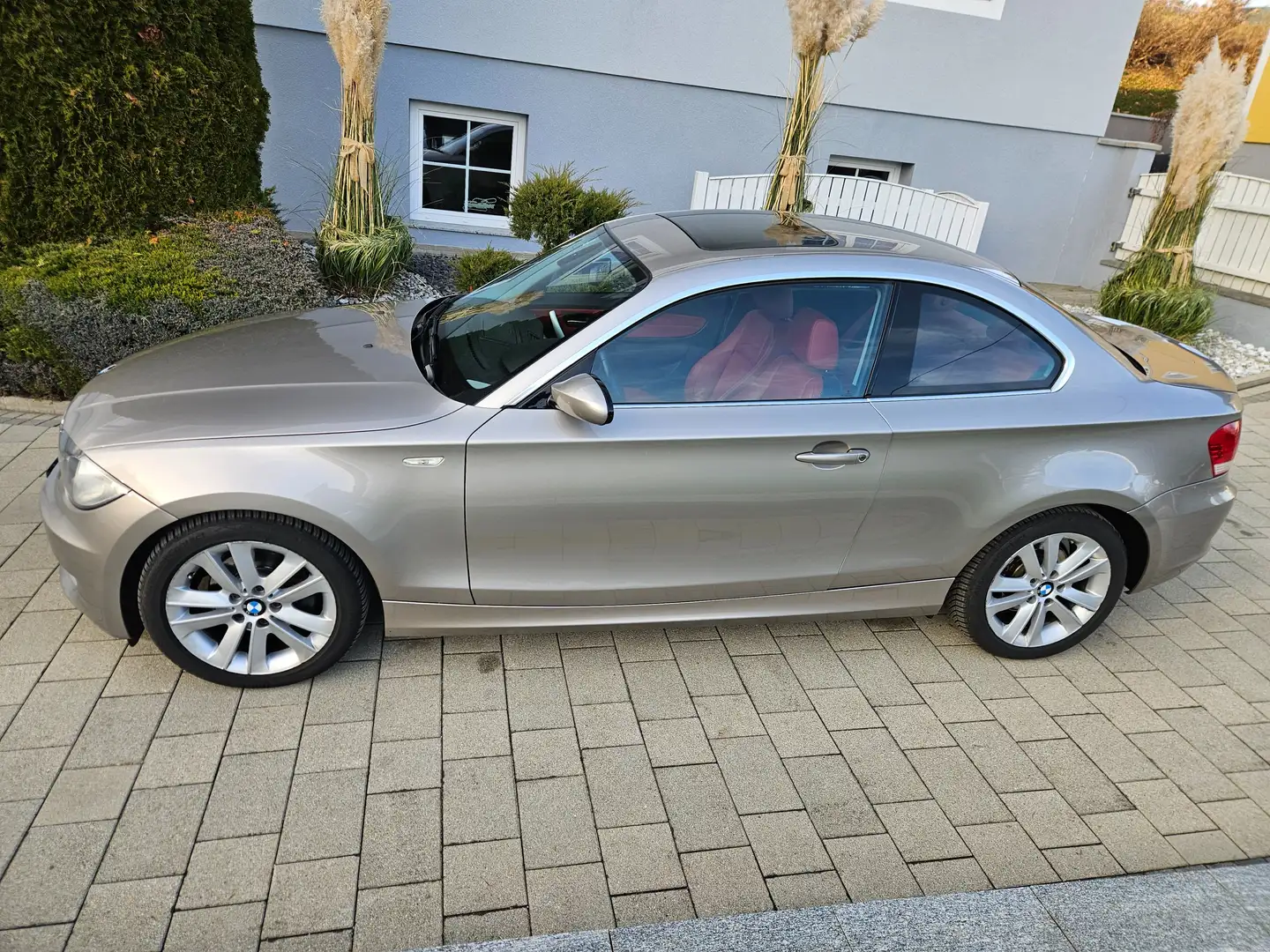 BMW 120 120d Cabrio Aut. Argent - 2