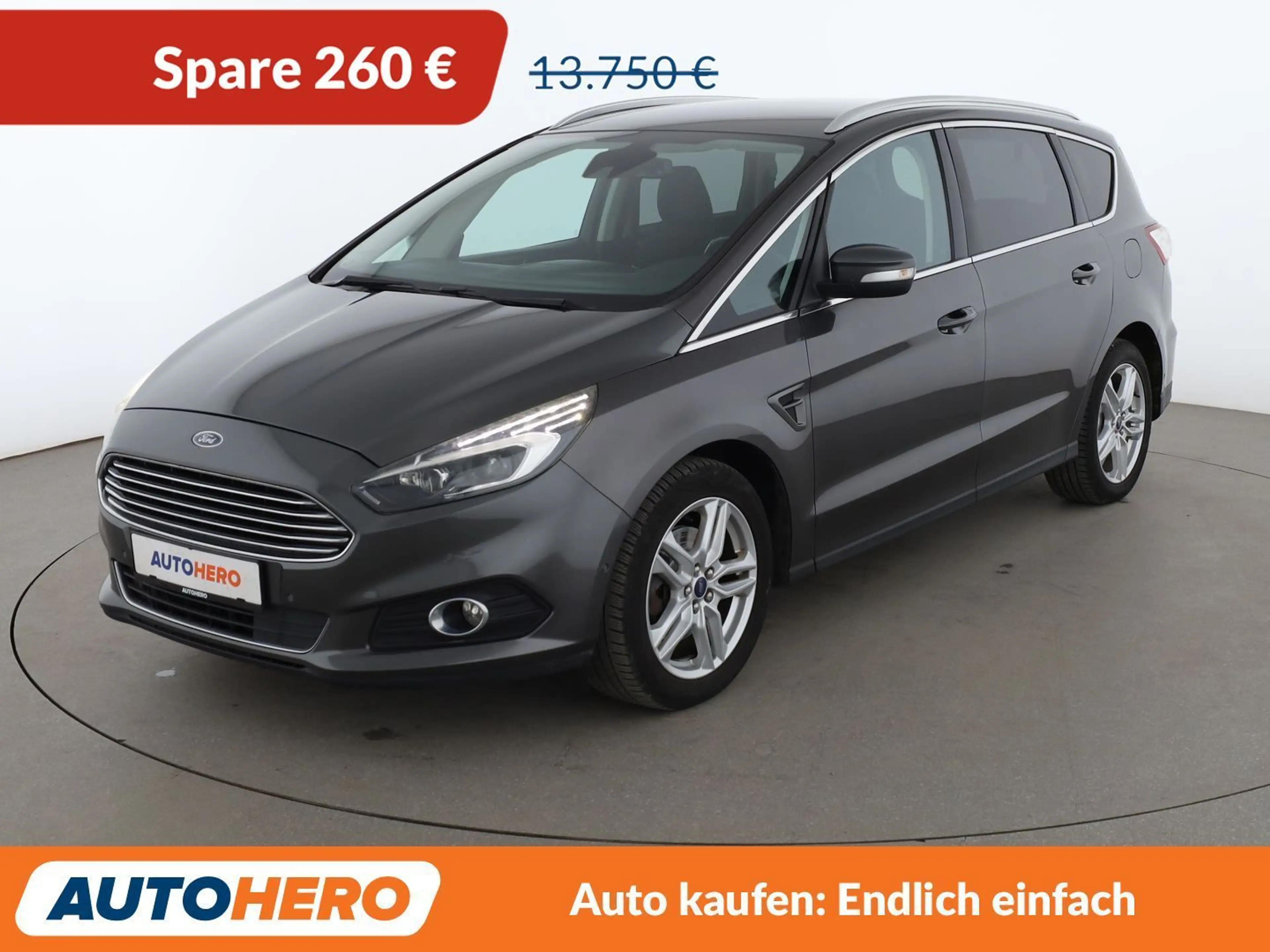 Ford S-Max 1.5 EcoBoost Titanium *NAVI*LED*TEMPO*CAM*PDC*