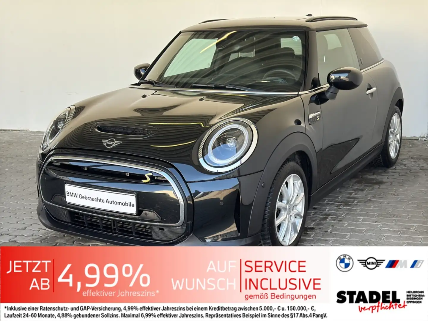 MINI Cooper SE LED.Navi.HuD.Pano.RFK.HiFi.KomfortZg Schwarz - 2