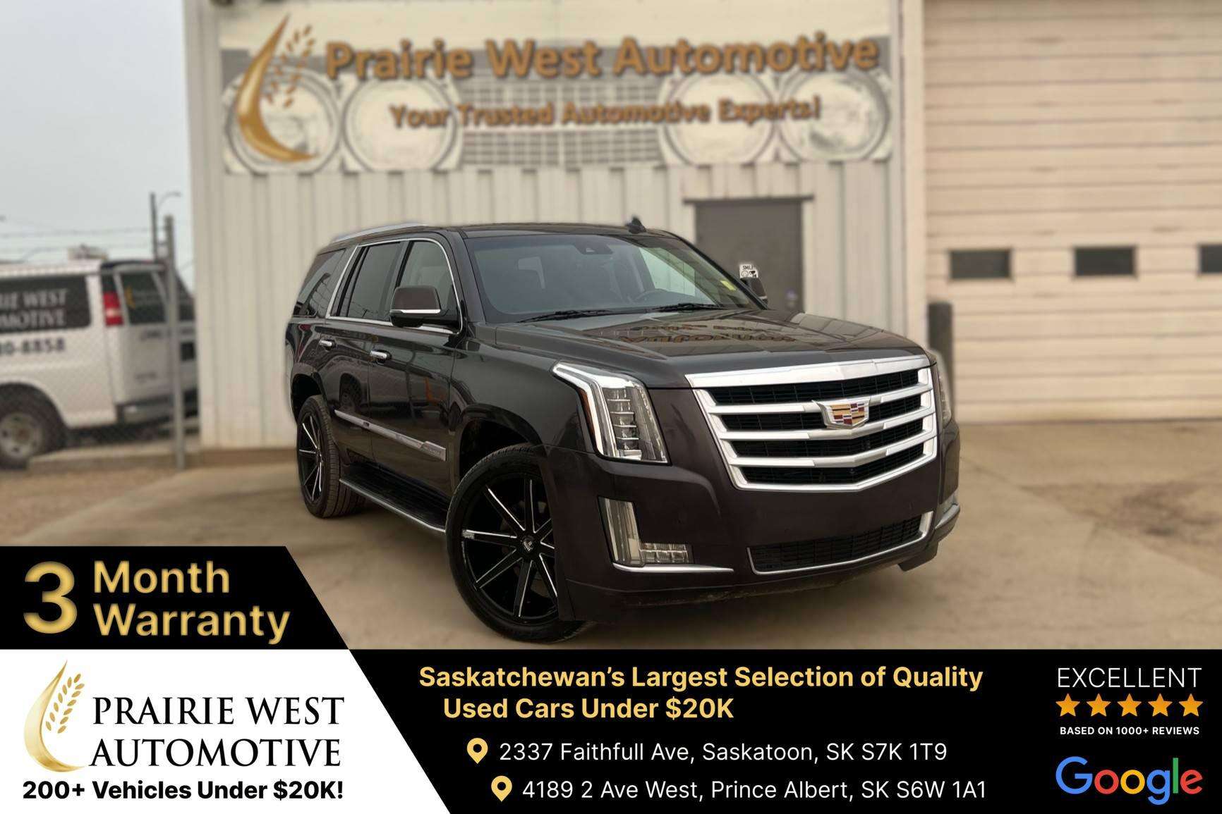 2015 Cadillac Escalade Luxury 4WD - 7 Passenger