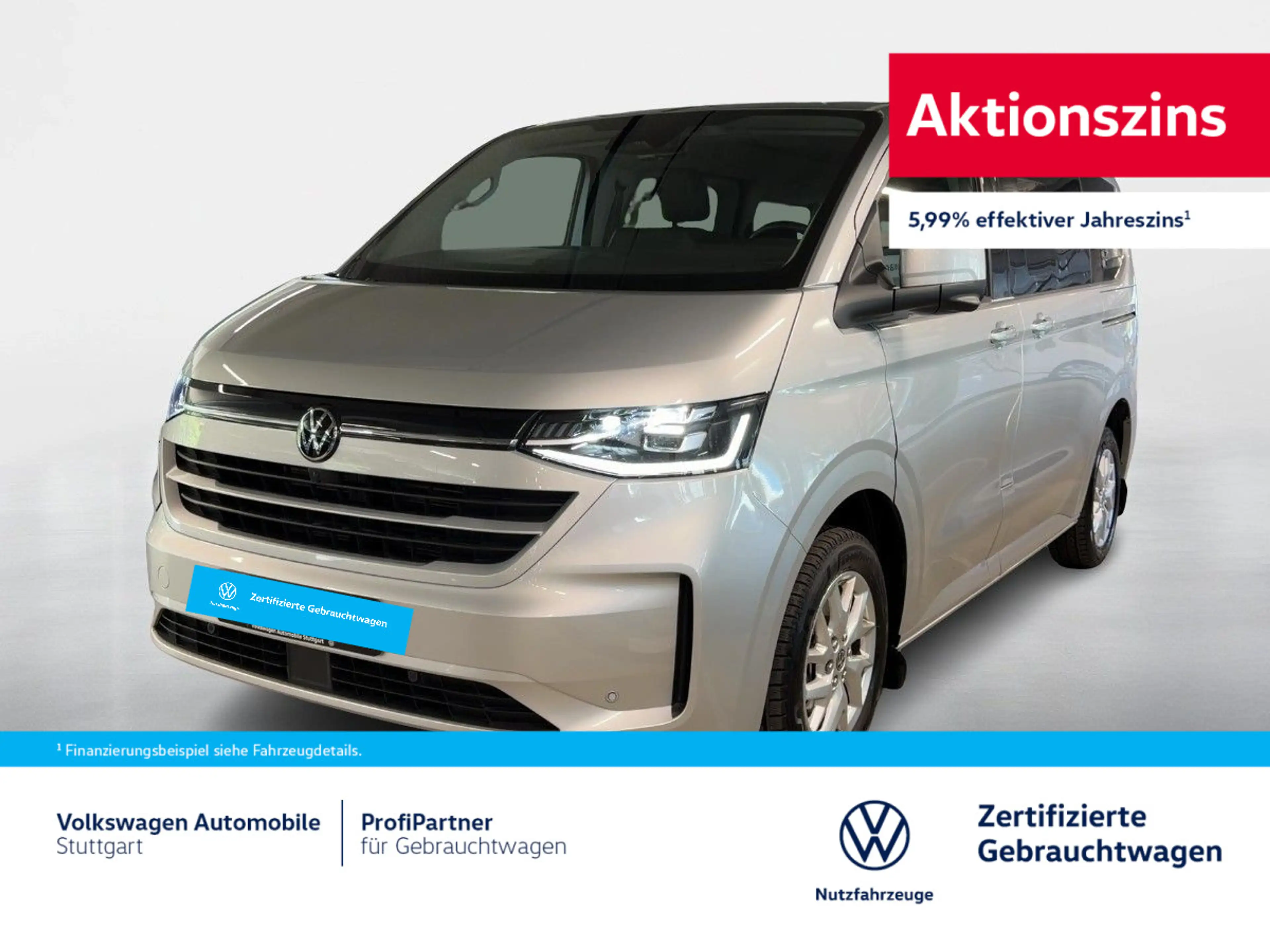 Volkswagen T7 Caravelle Style 160 kW BEV 1-Gang Rads t. 3100