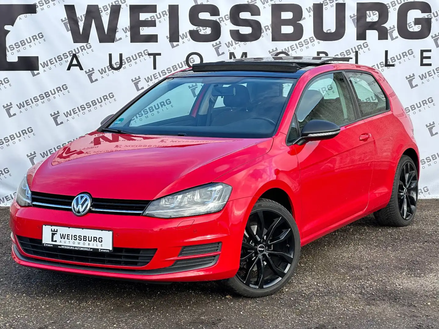 Volkswagen Golf VII 1.4 TSI Comfort BMT NAVI|BI-XENON|PANO Rouge - 1