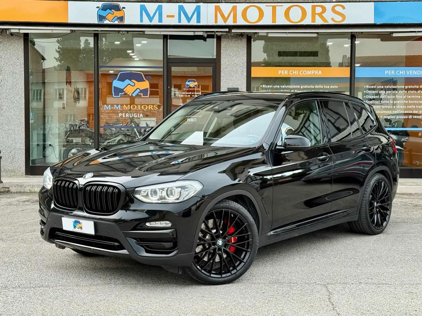 BMW X3 xDrive20d xLine Zwart - 1
