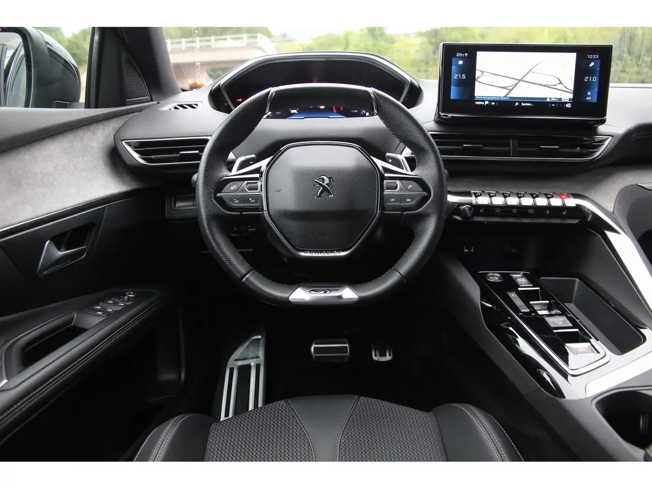 Peugeot 3008 GT PT 130 EAT8 GJR SHZ LED Navi RFK Carplay, миниатюра 17