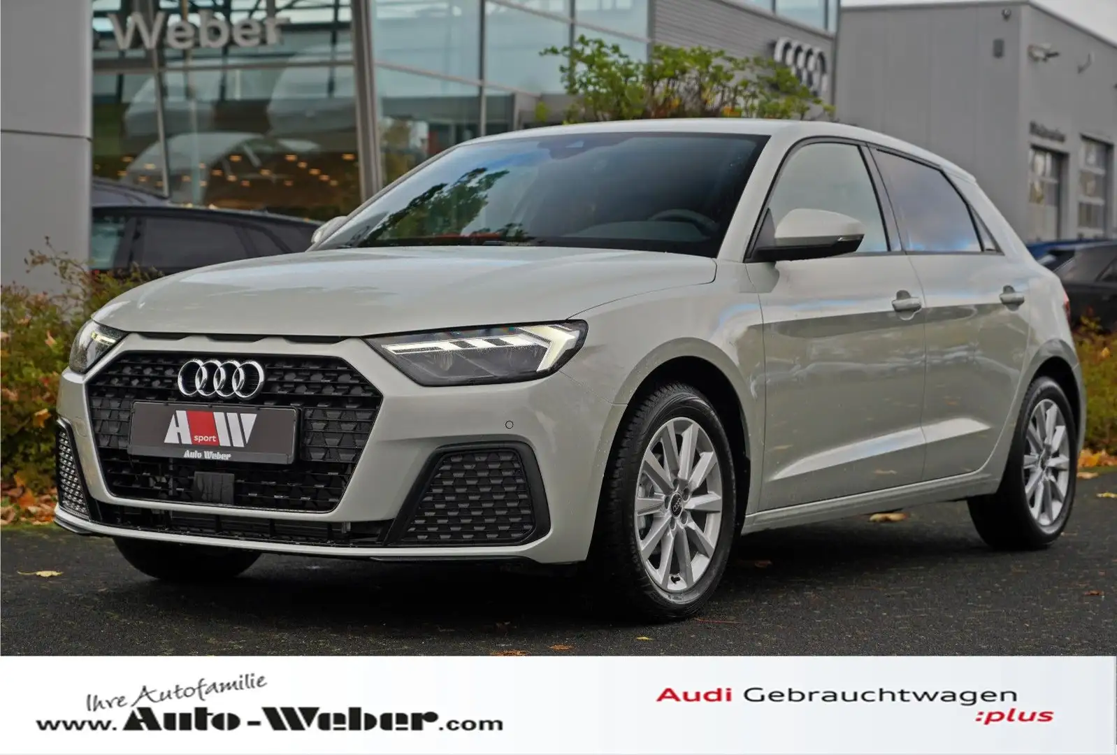 Audi A1 Sportback 25TFSI LED SHZ KLIMAAUT ALL-SEASON Silber - 1
