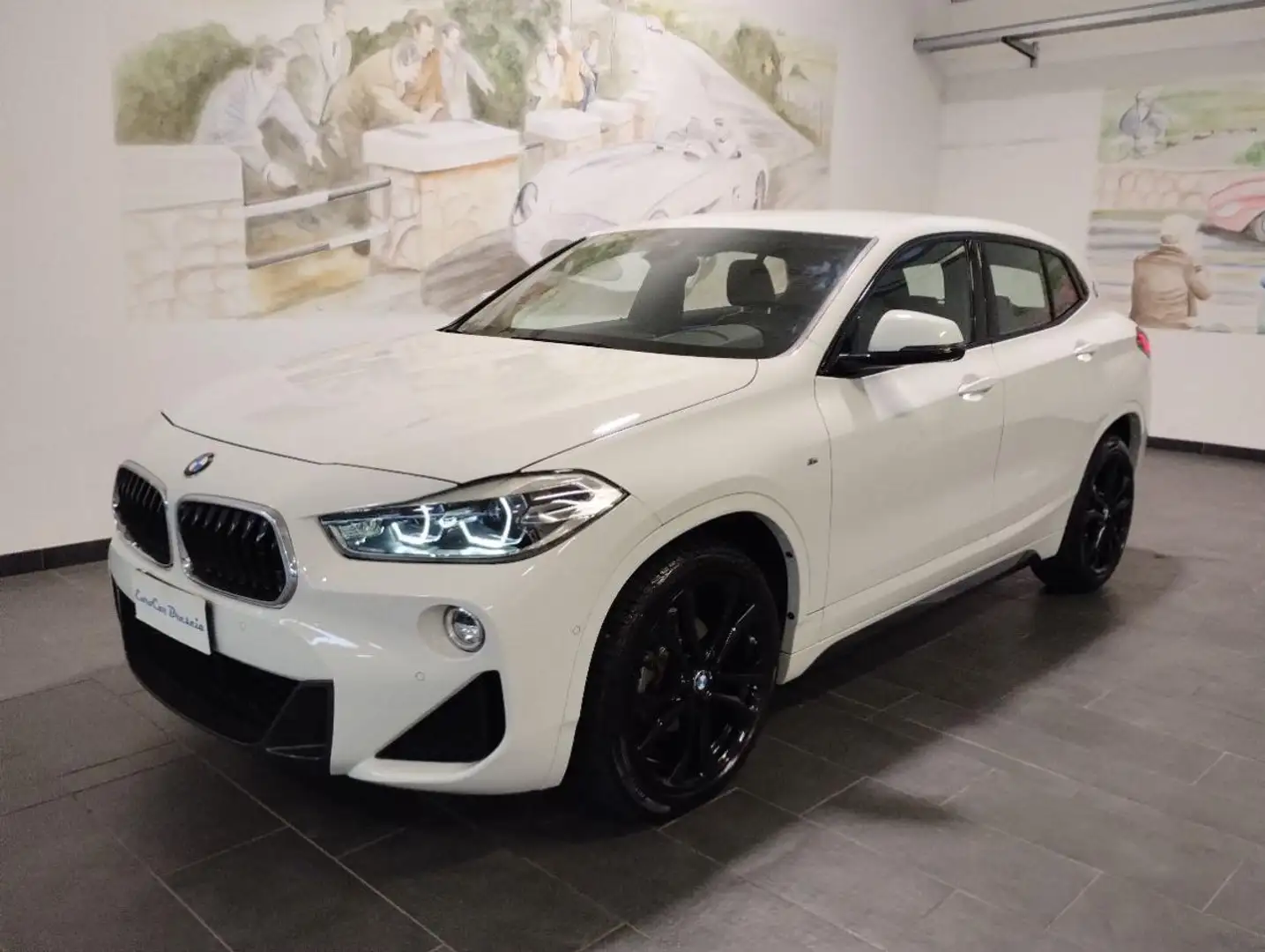 BMW X2 sDrive16d M sport X LED - NAVIG - CERCHI 19 - GAR Bílá - 1