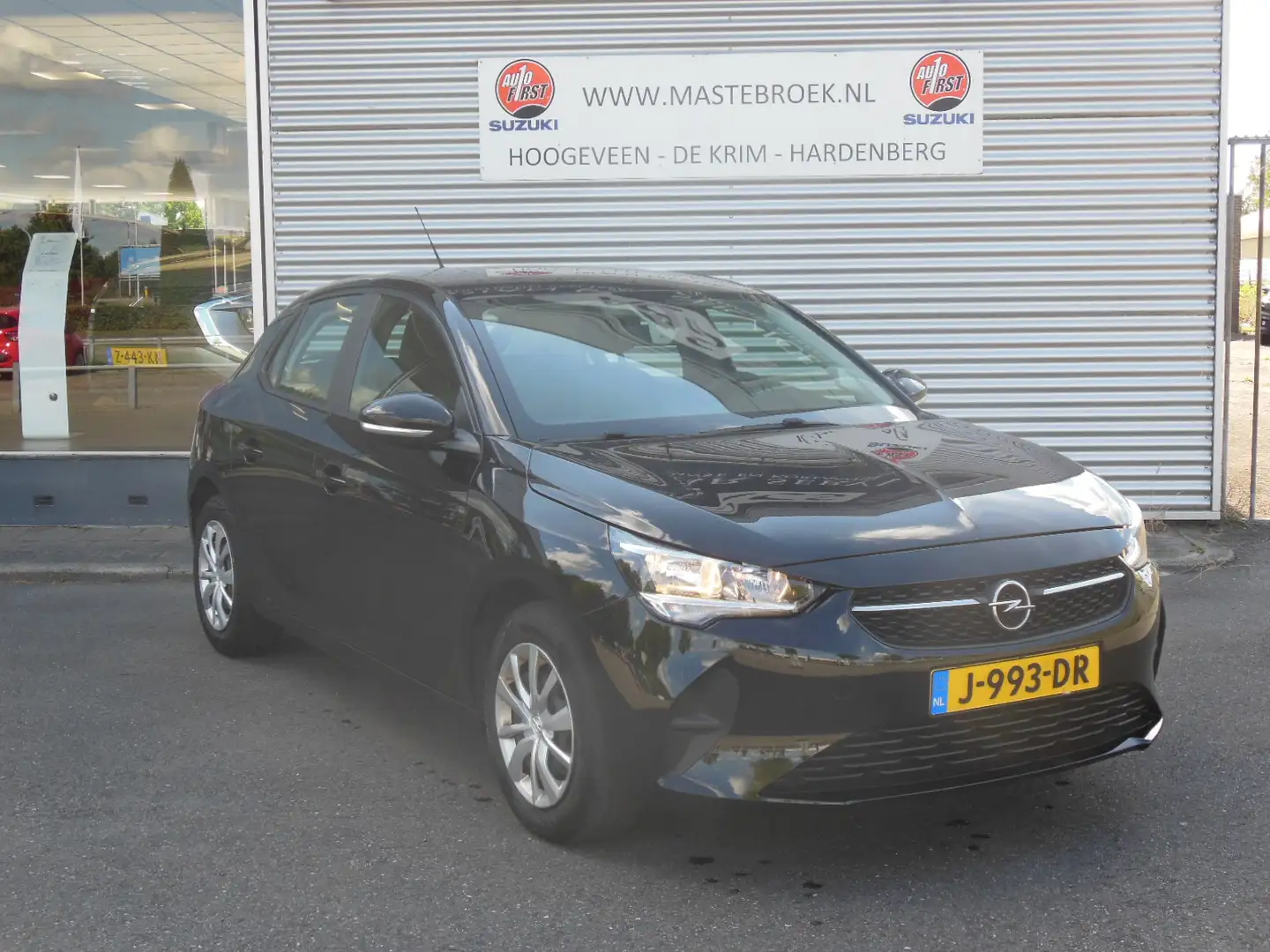 Opel Corsa 1.2 Edition Staat in Hoogeveen Schwarz - 1