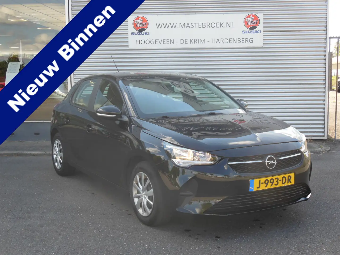 Opel Corsa 1.2 Edition Staat in Hoogeveen Noir - 1