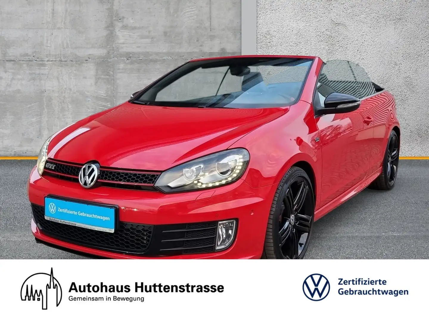 Volkswagen Golf GTI Cabriolet DSG Last Edition XENON LEDER APP KAMERA Rot - 1