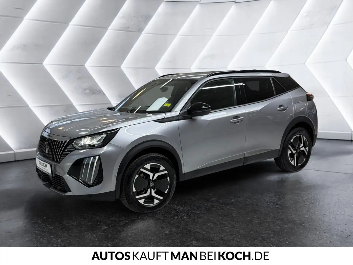 Peugeot 2008 1.2 PureTech 130 Allure FACELIFT LED SHZ KAM Grau - 2