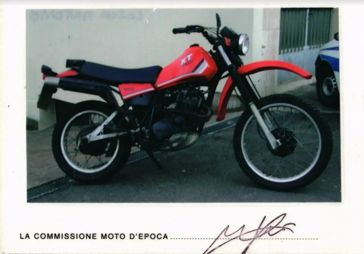 Yamaha XT 550 Red - 1