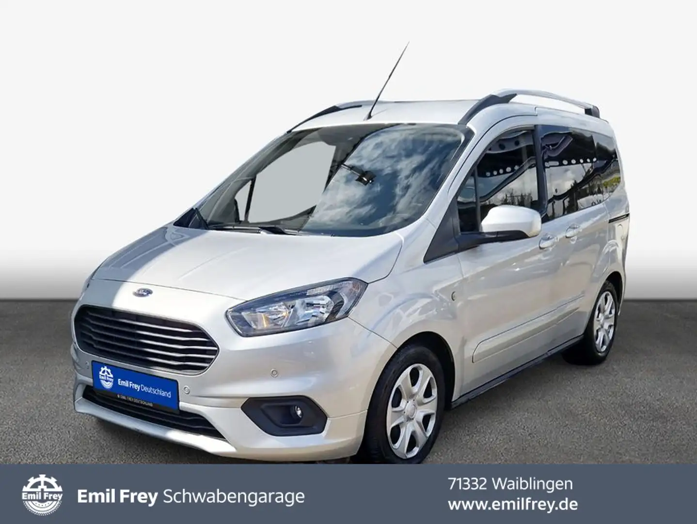 Ford Tourneo Courier 1.5 TDCi Trend *Navi/DAB* Argintiu - 1