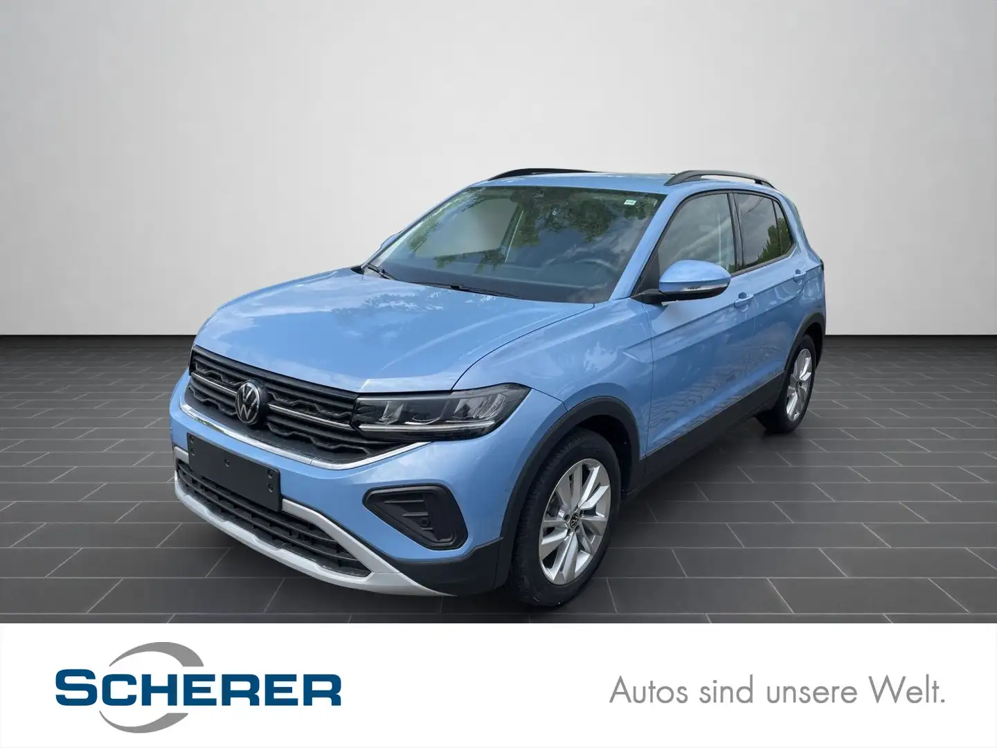 Volkswagen T-Cross 1.0 TSI Life RearView/PDC/LaneAssist/DAB Blau - 1