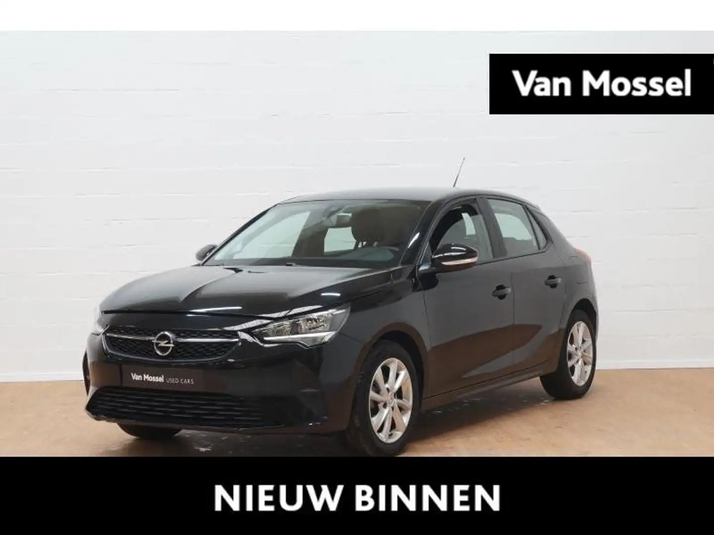 Opel Corsa 1.2 Edition+gps+camera+park pilot achteraan Noir - 1