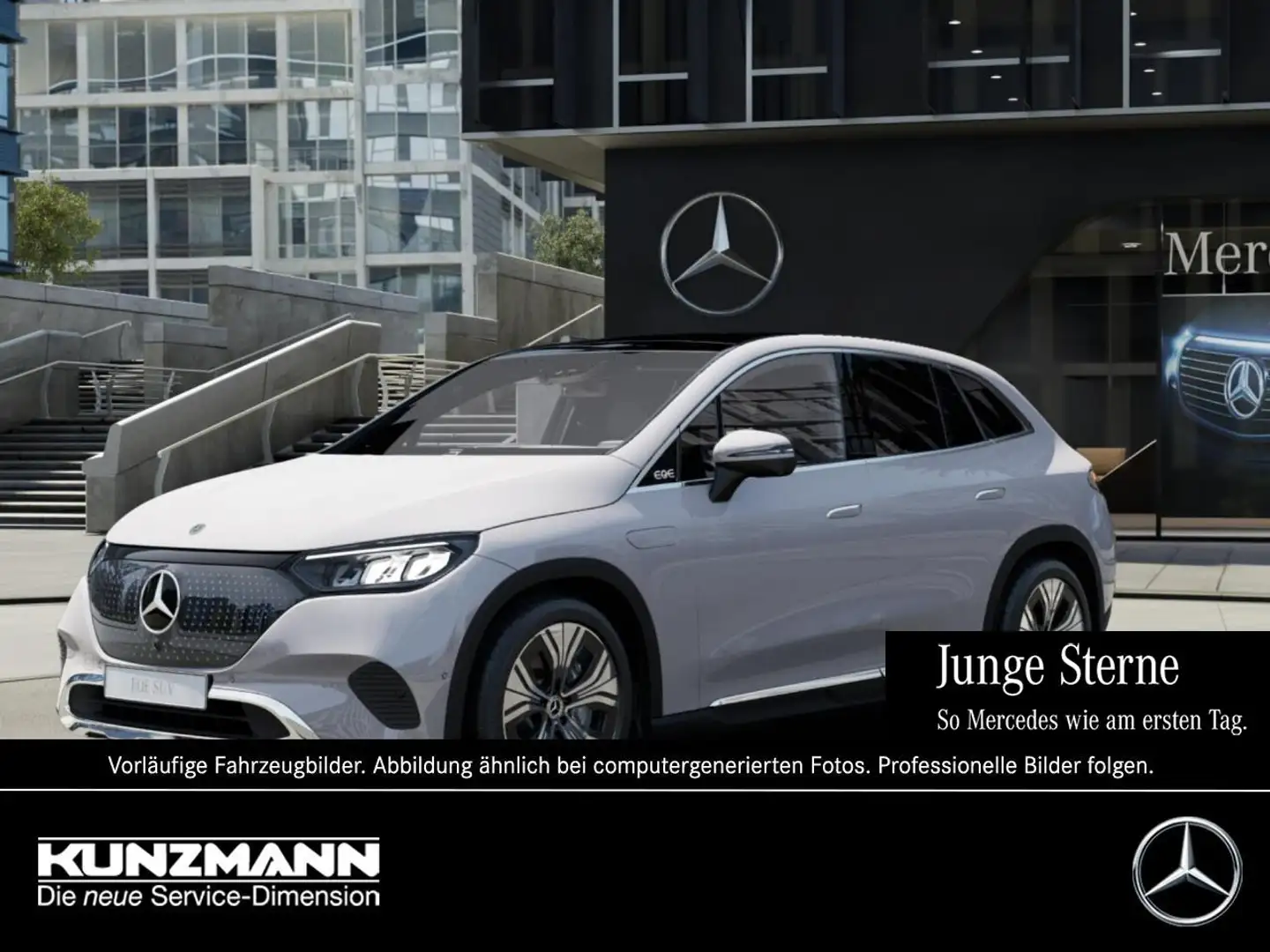 Mercedes-Benz EQE SUV EQE 350+ SUV Panorama Distronic AHK 360° Memory Grau - 1